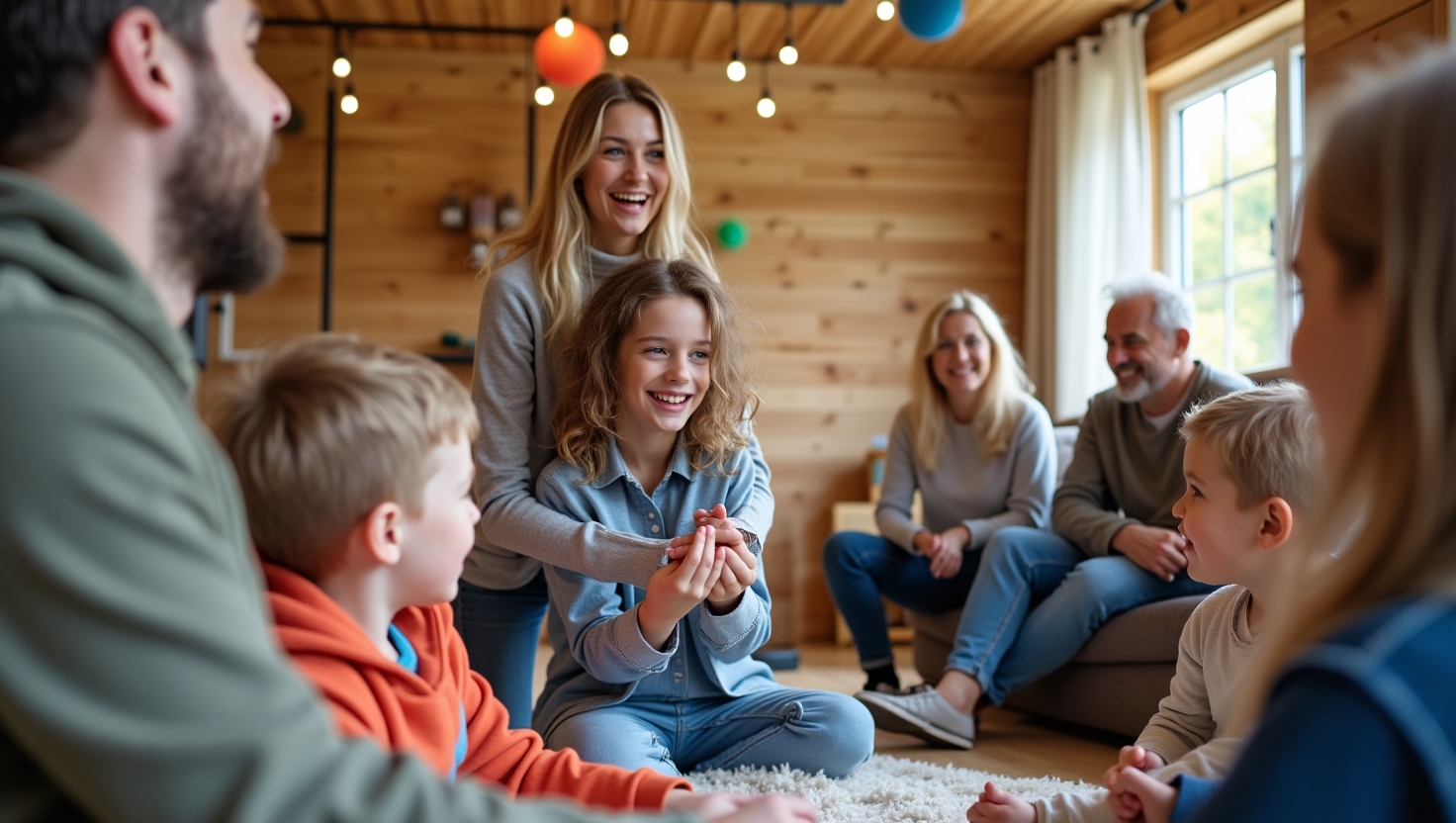 Indoor-Spielplatz für Familien