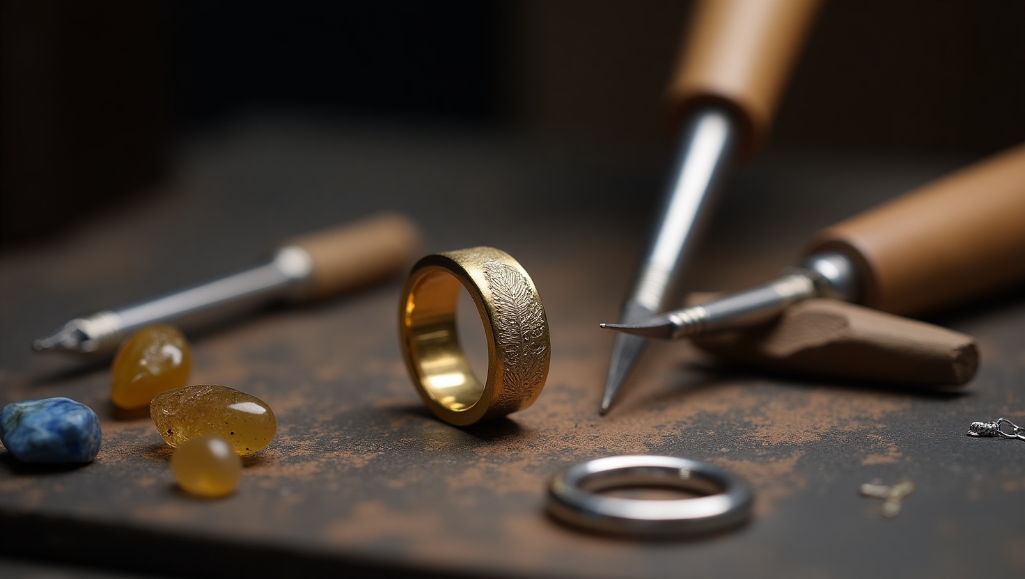 Schmuckdesign und Metallarbeiten