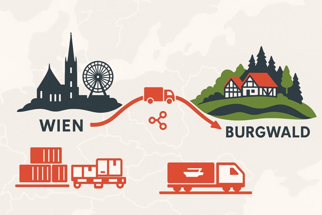 Von Wien nach Burgwald: Chancen, Herausforderungen und Perspektiven im europäischen Wirtschaftstransfer Von Wien nach Burgwald