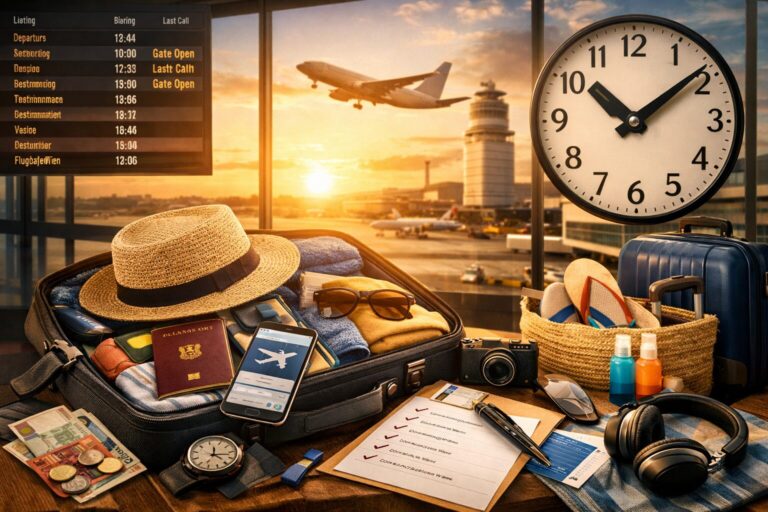 Ultra Last Minute ab Wien – Ihre 24 h Checkliste bis zum Abflug Ultra Last Minute ab Wien