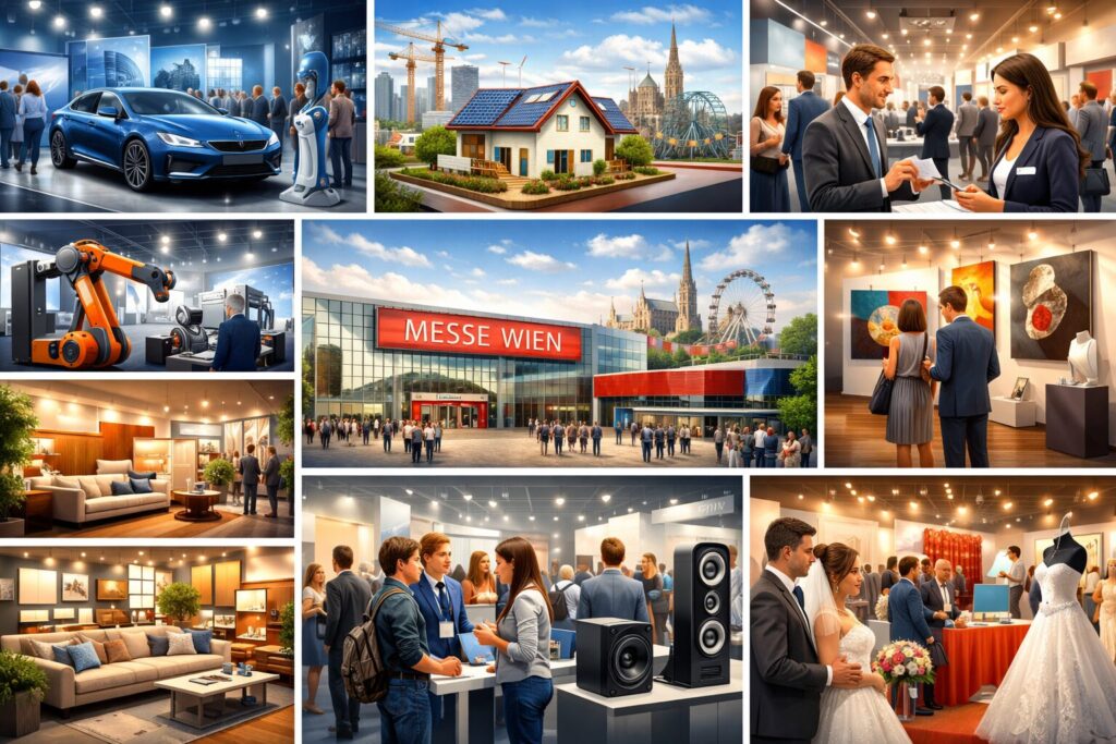 Wien-Messen 2026 – Die 9 beliebtesten Messen mit Terminen Wien-Messen 2026