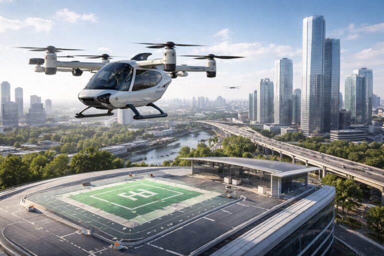 Flugtaxis Realität oder Vision: Stand, Potenzial und Herausforderungen Flugtaxis