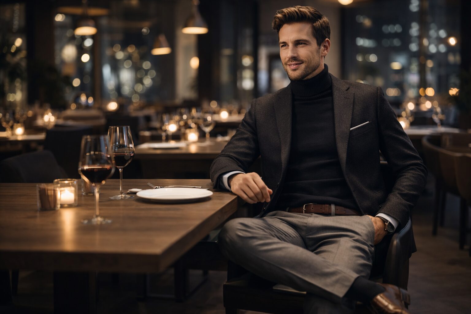 Smart Casual Abendlook