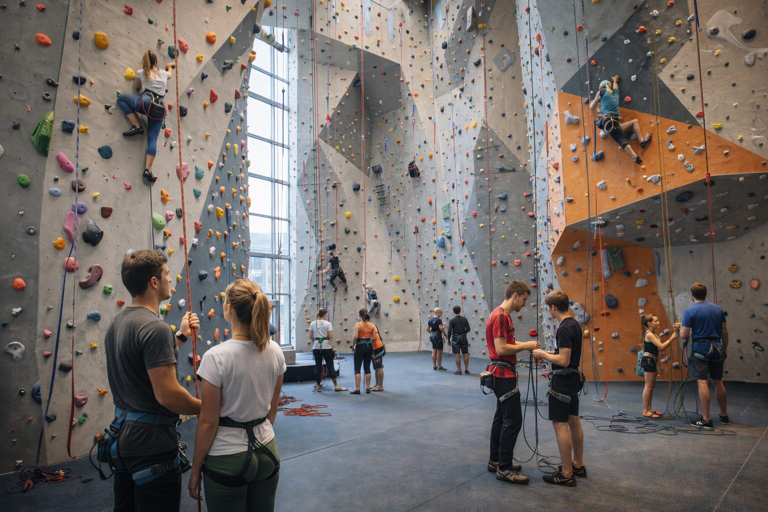 Sportliche Indoor-Aktivitäten in Wien