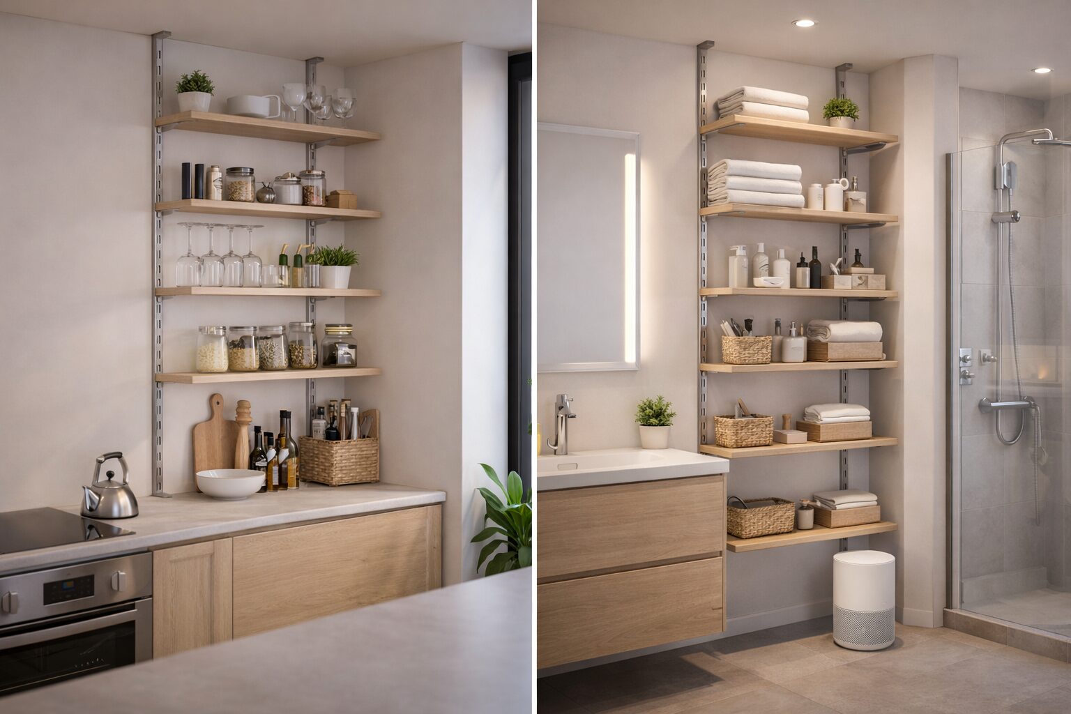 Vertikale Stauraumsysteme