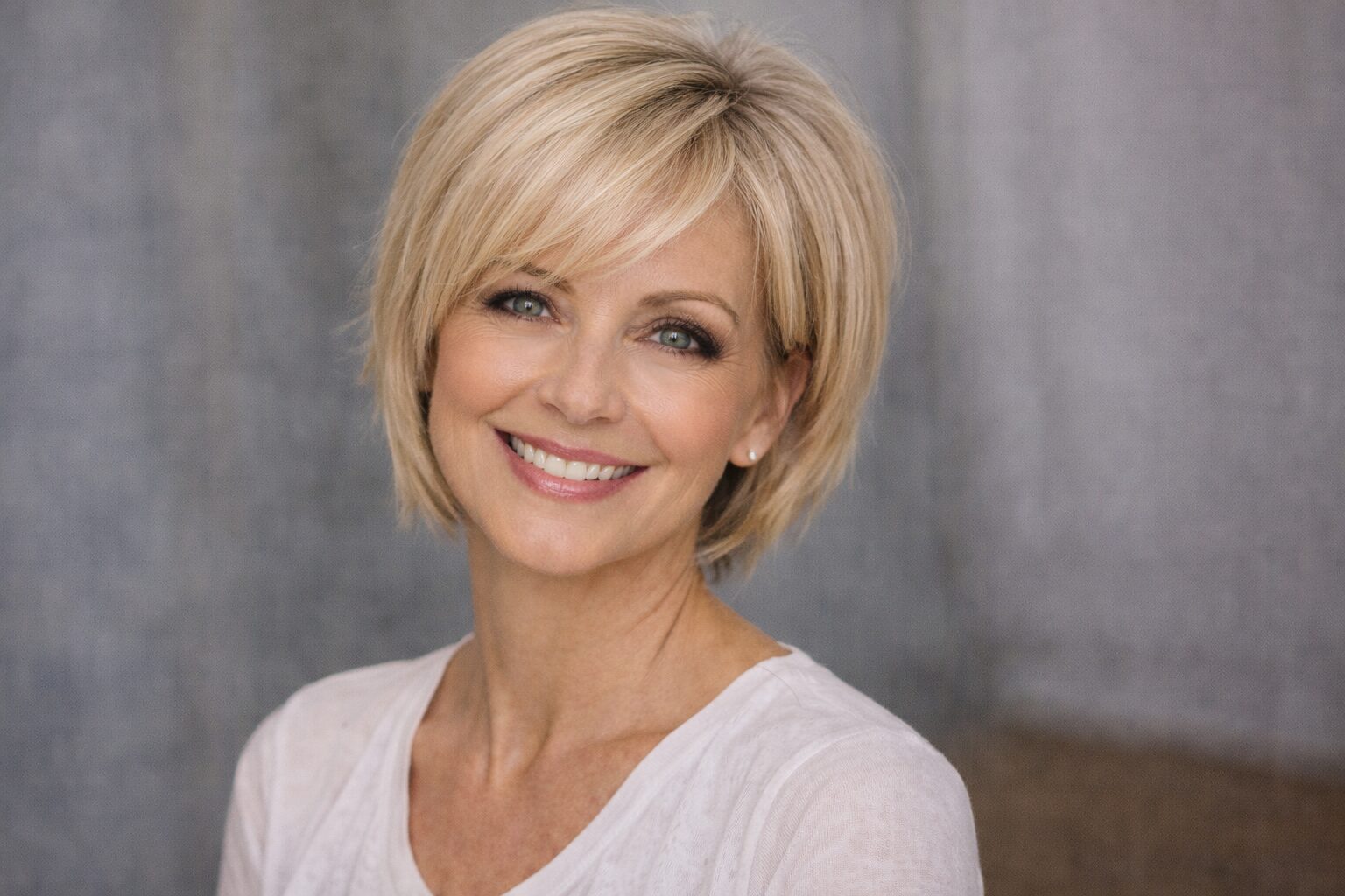 Bob für feines Haar mit Volumen am Oberkopf