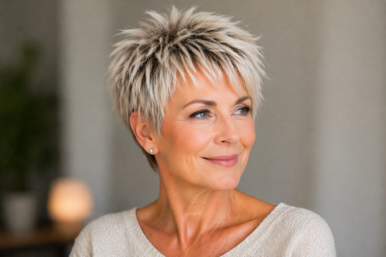 Fransiger Kurzhaarschnitt frech, leicht und sehr wandelbar