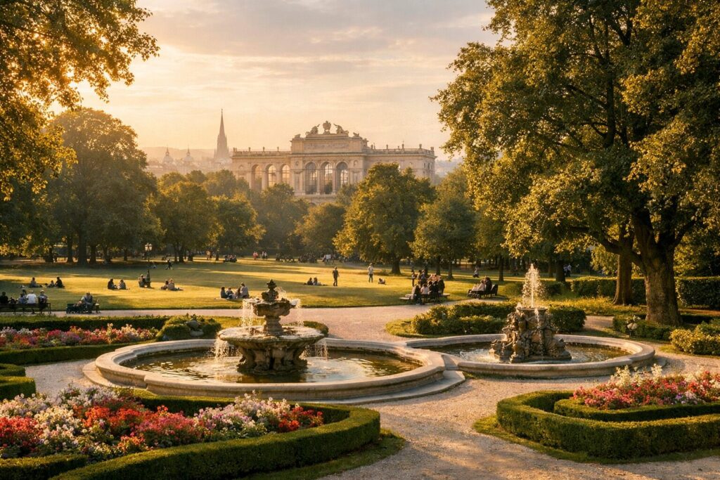 Parks in Wien