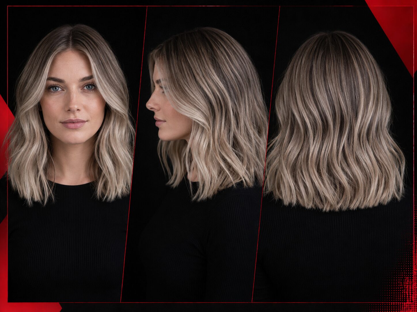 Ash Blonde Balayage