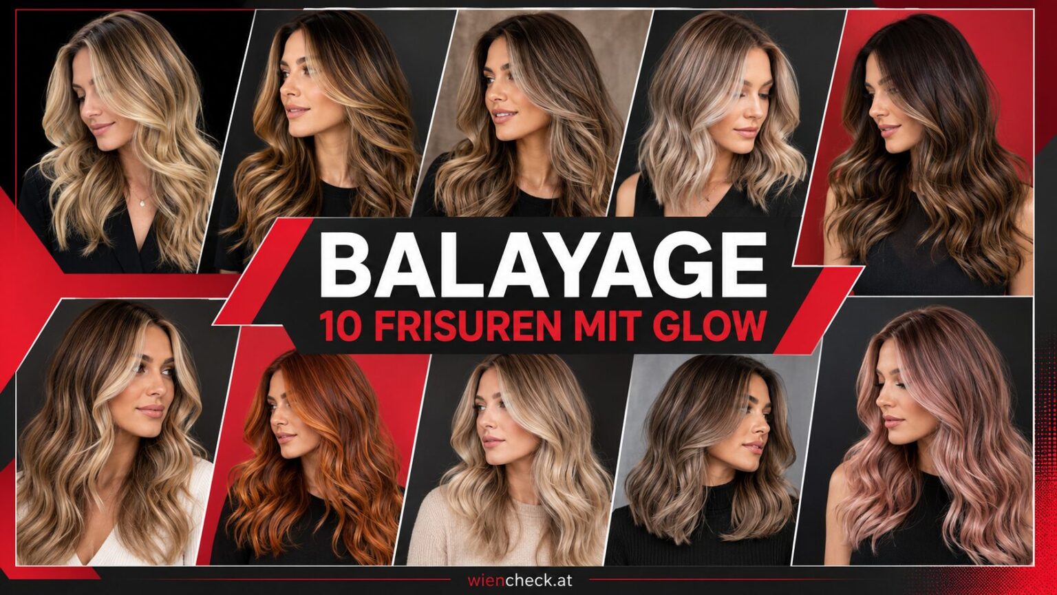 Was ist Balayage? 10 Frisuren mit Glow für Damen Balayage Frauenfirsuren