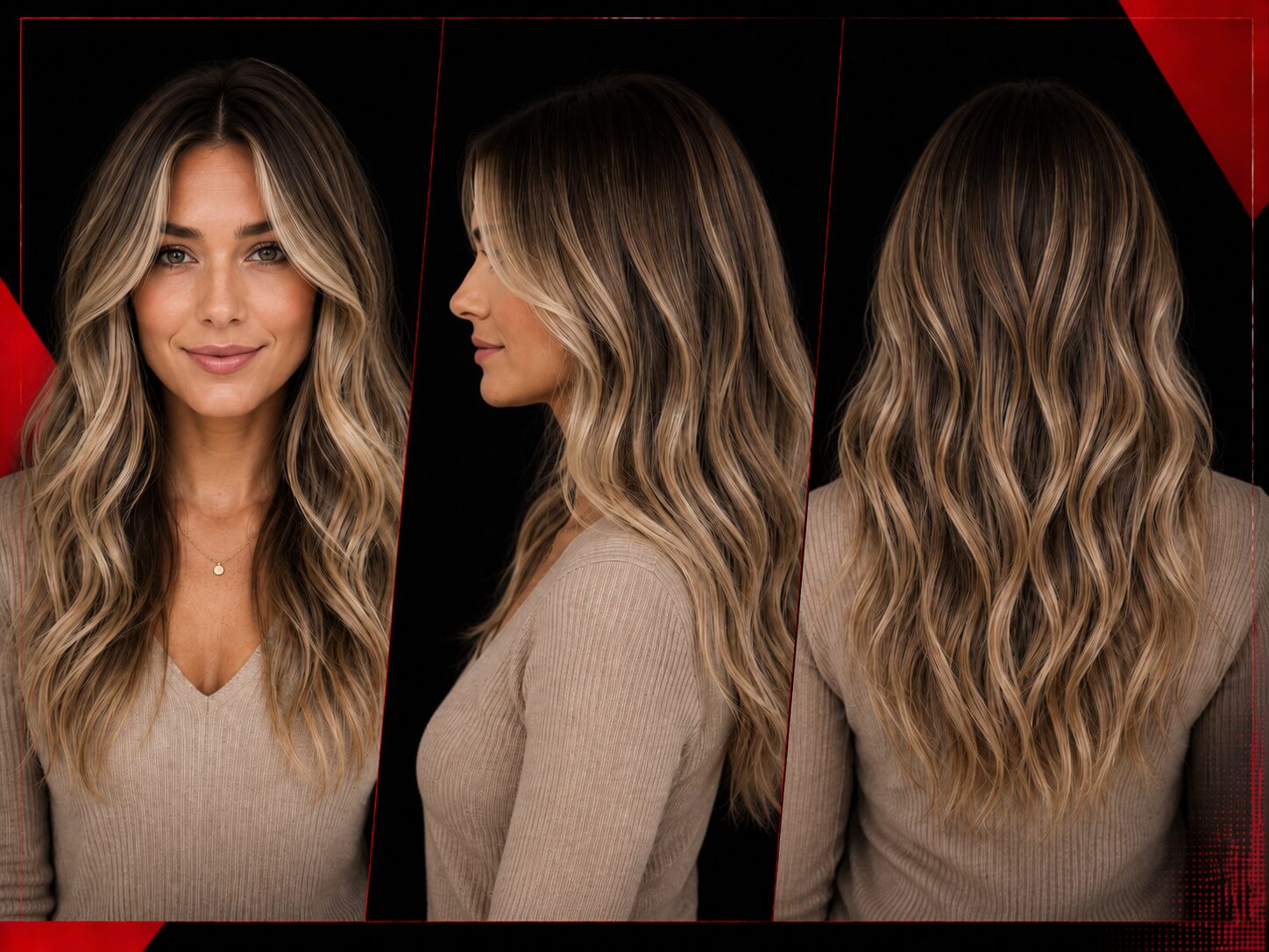 Beige Blonde Balayage