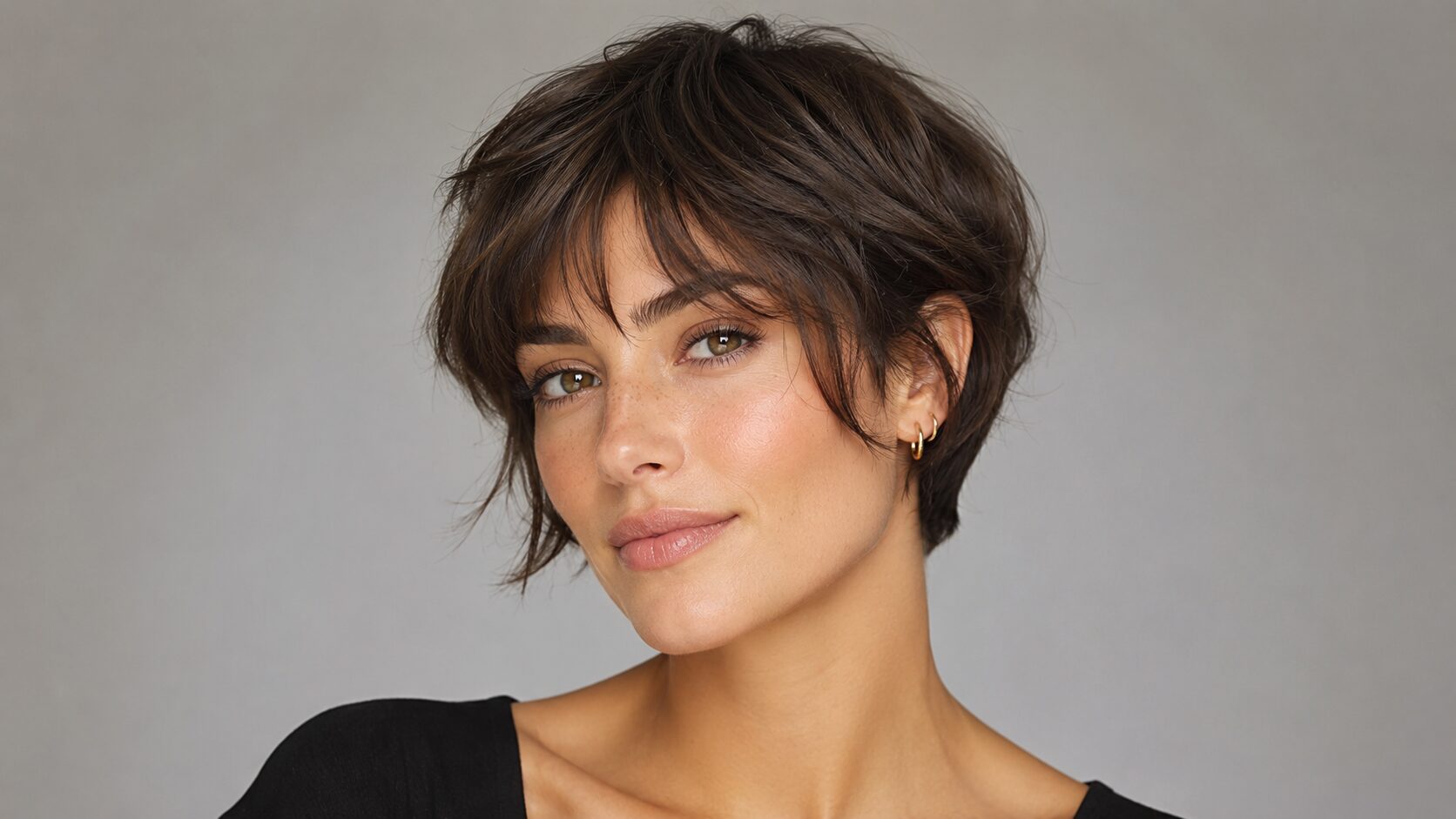 Bixie Cut als Mischung aus Bob und Pixie