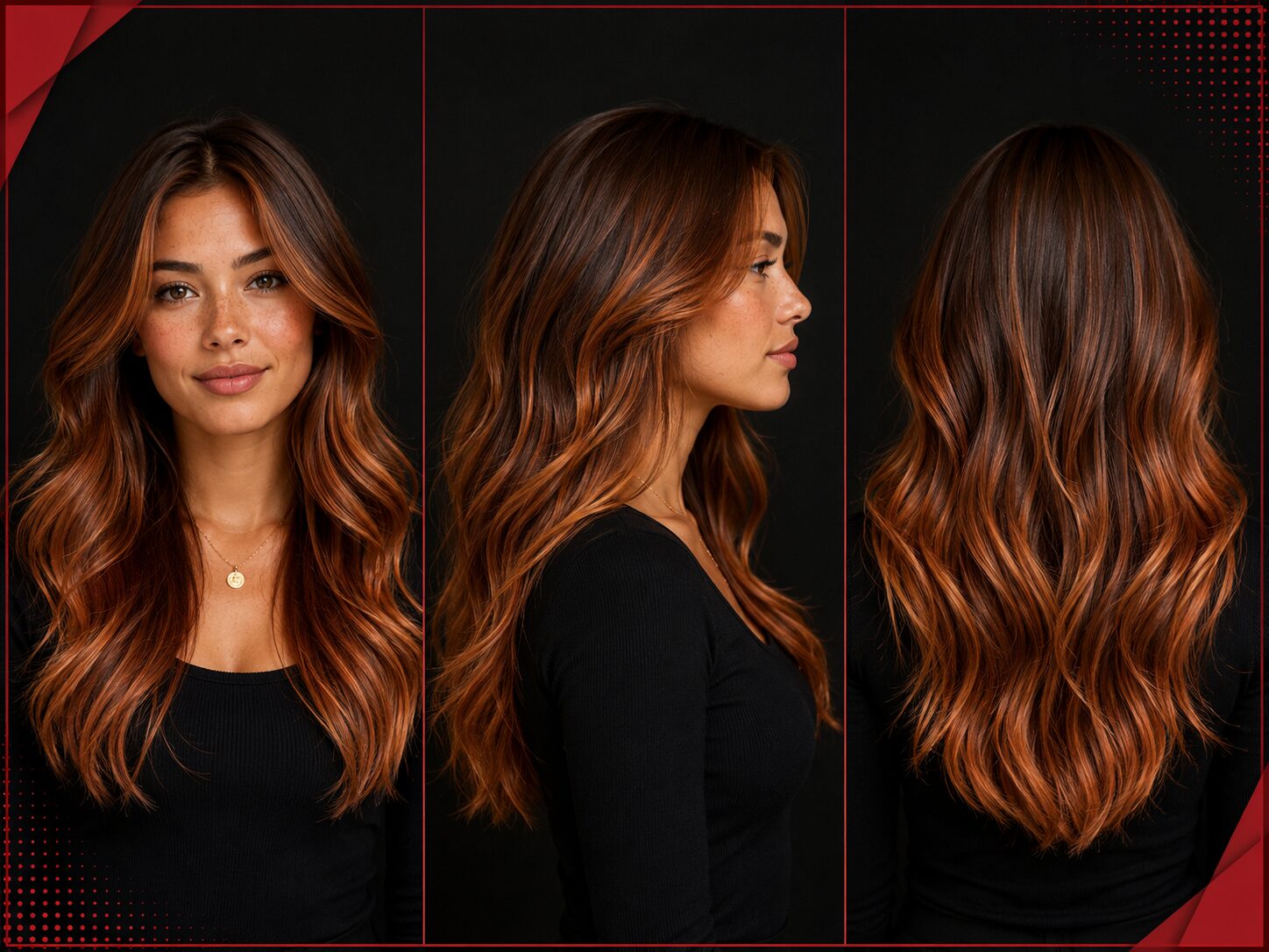 Copper Balayage