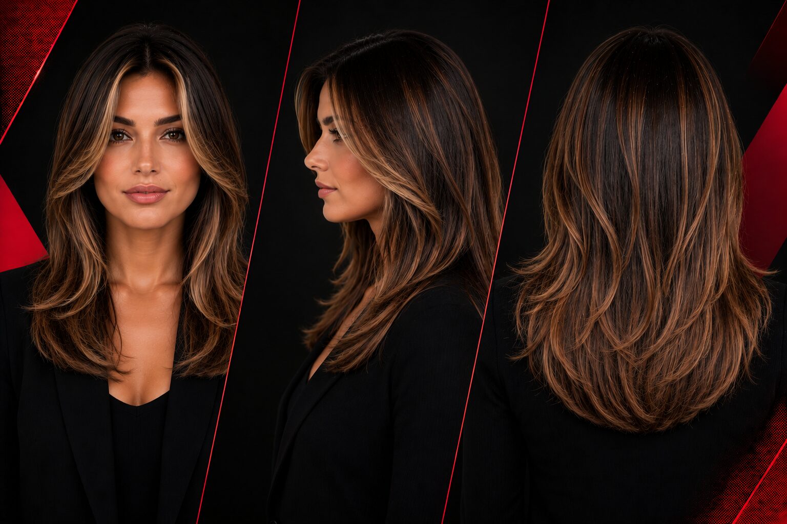 Face Framing mit Balayage