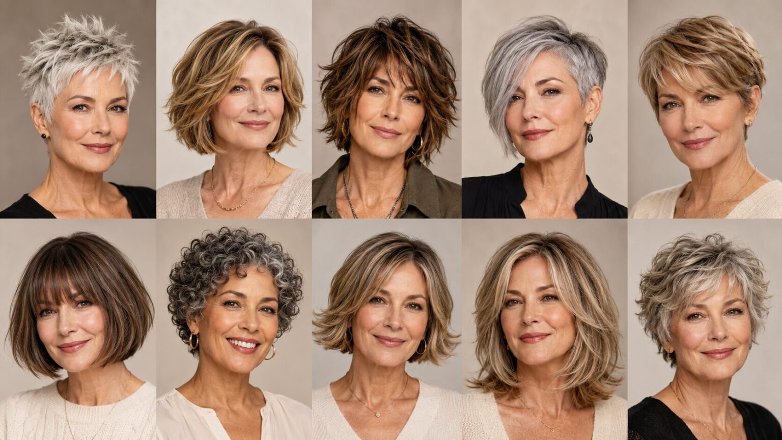 Flippige Frisuren ab 50 für Damen: 10 moderne Ideen mit Stil Flippige Frisuren ab 50 für Damen