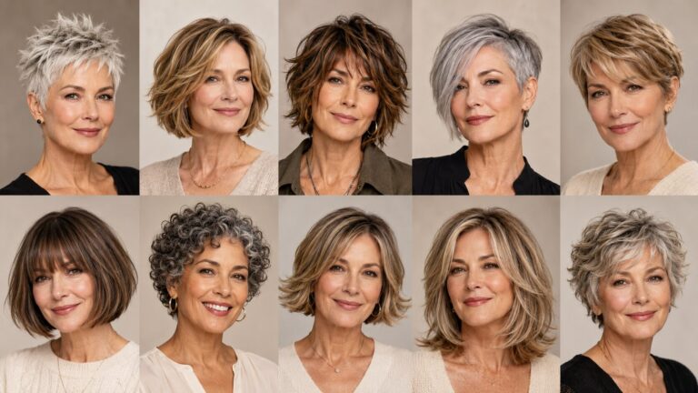 Flippige Frisuren ab 50 für Damen: 10 moderne Ideen mit Stil Flippige Frisuren ab 50 für Damen