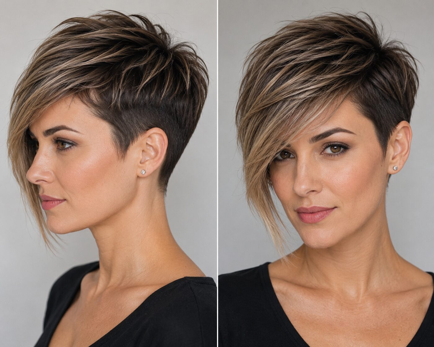 Micro Pixie Cut für klare Konturen