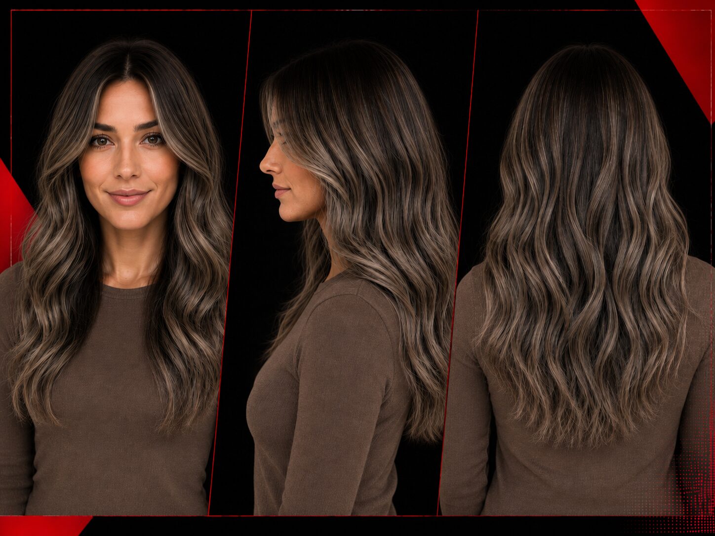 Mushroom Brown Balayage