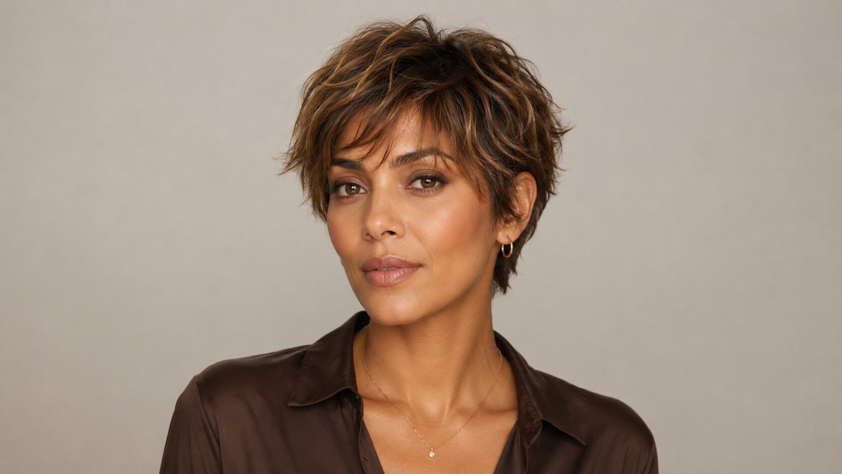 Soft Pixie Cut mit fransigen Stufen