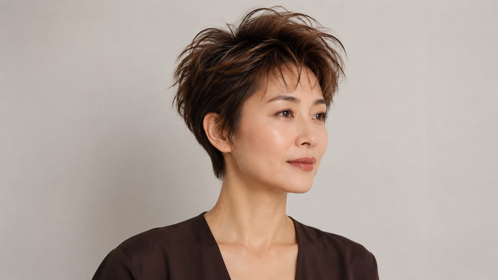 Texturierter Pixie Cut für mehr Volumen
