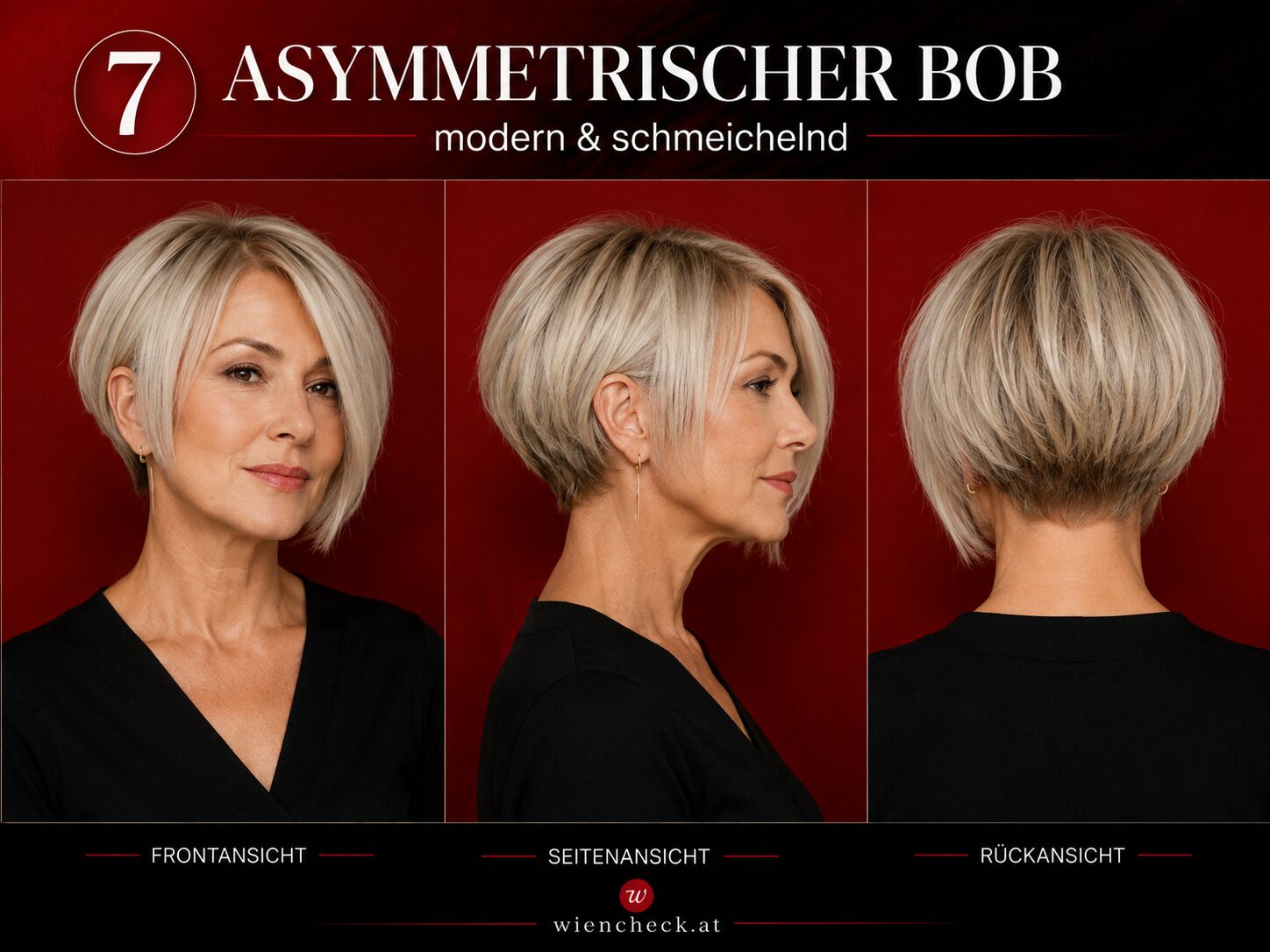 Asymmetrischer Kurz-Bob