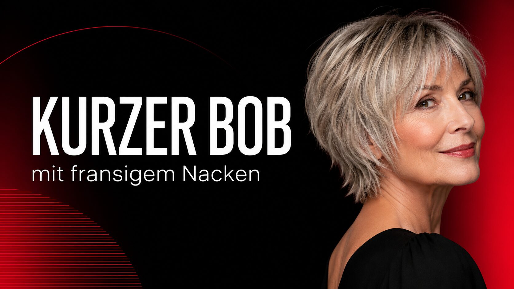 Kurzer Bob mit fransigem Nacken