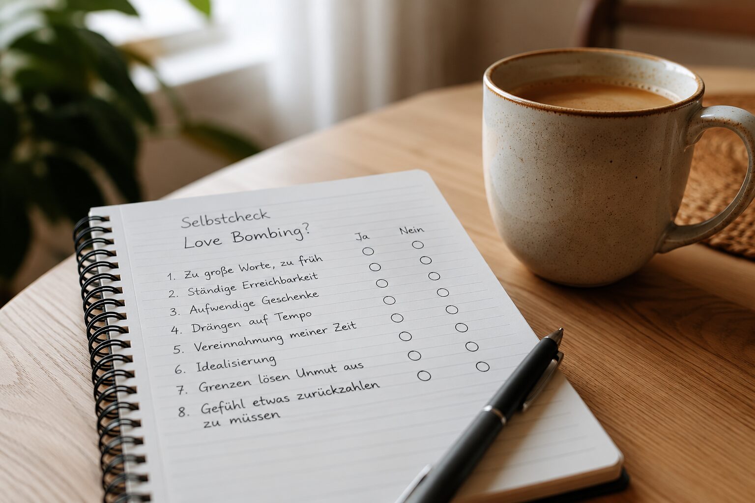 Selbsttest, um Love Bombing zu erkennen